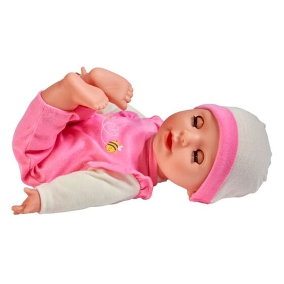 Laura Baby Whoopee babydocka med 25 ljud - 38 cm