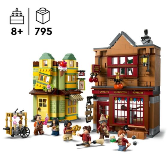 LEGO Harry Potter 76452 Kvalitetsudstyr til Quidditch og Iscafé