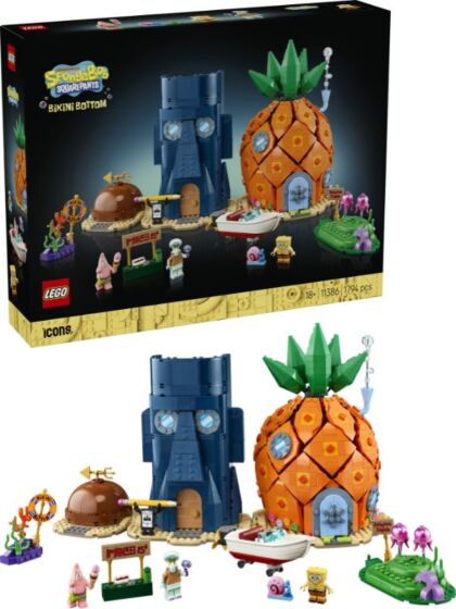 LEGO Icons 11386 Svampbob Fyrkant: Bikinibotten