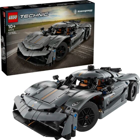 LEGO Technic 42173 Koenigsegg Jesko Absolut-hyperbil i grått