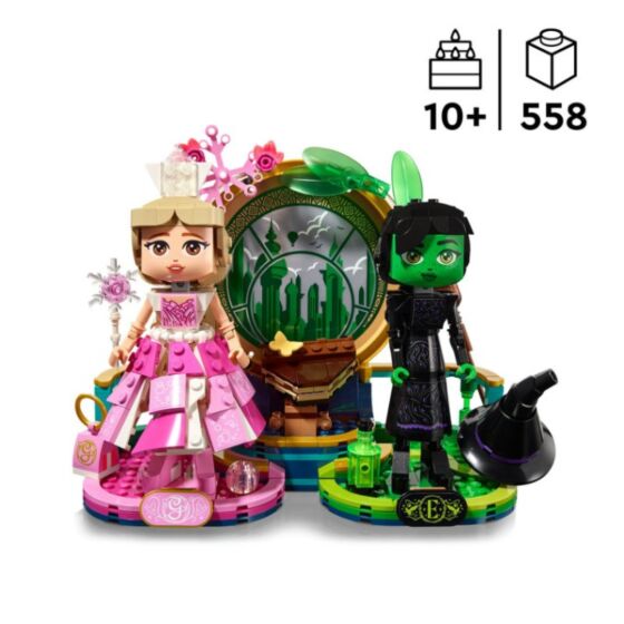 LEGO Wicked 75682 Figurer av Elphaba og Glinda