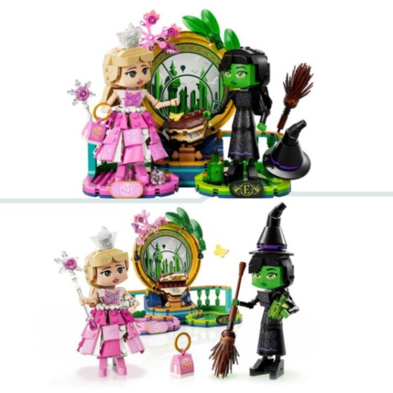 LEGO Wicked 75682 Figurer av Elphaba og Glinda