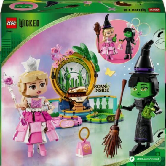 LEGO Wicked 75682 Figurer av Elphaba og Glinda