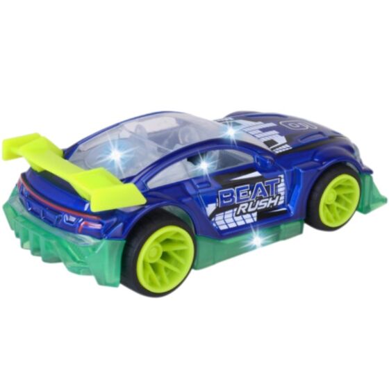 Dickie Toys Midnight Racer lekebil med lyd og lys - 14 cm