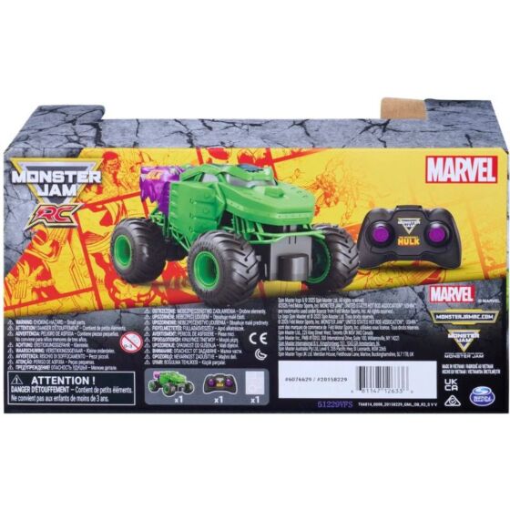 Monster Jam RC Marvel Hulk radiostyrd monstertruck – 1:24