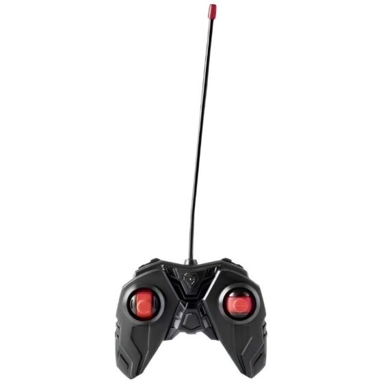 Nissan GT-R radiostyrd bil med ljus - röd 20 cm