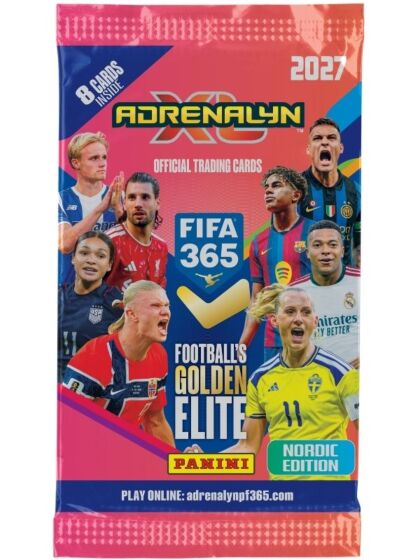 Panini FIFA 365 Adrenalyn XL 2027 Booster – 8 fotballkort