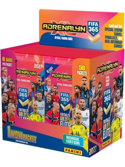 Panini FIFA 365 Adrenalyn XL 2027 Display – 50 boosterpakker