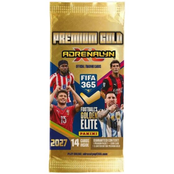 Panini FIFA 365 Adrenalyn XL 2027 Premium Gold Pack