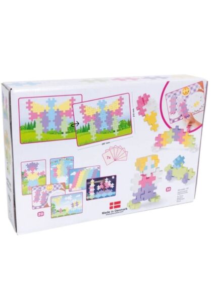 Plus Plus BIG Picture Puzzles - puslespill med pastell fargemiks - 60 biter