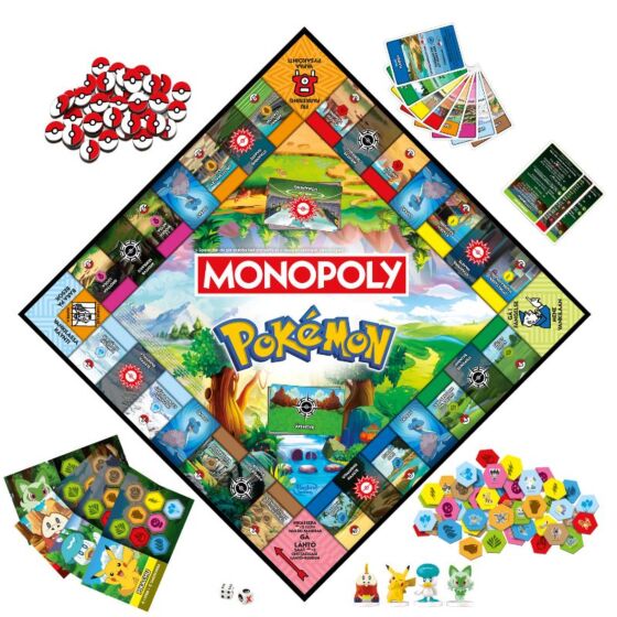 Pokémon Monopoly – Klassiskt Brädspel från Hasbro