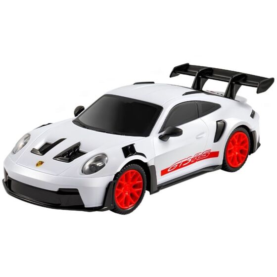 Porsche 911 GT3 RS radiostyrd bil med ljus - vit 20 cm