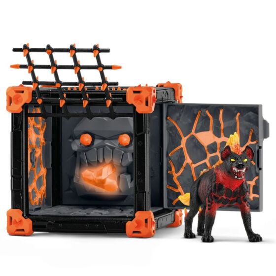 Schleich Eldrador BattleCave Lavahyene figur 42674