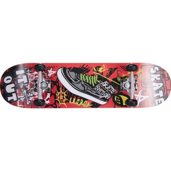 Skateboard i trä med assorterat motiv – 79 cm