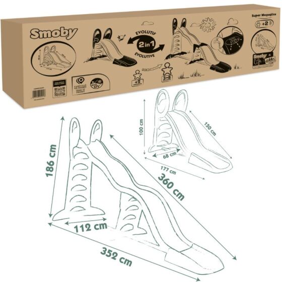 Smoby Life Ekstra Stor Sklie
