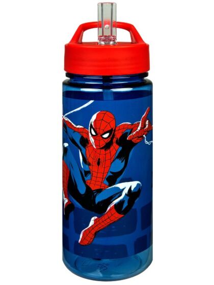 SpiderMan Drikkedunk 500 ml - blå og rød