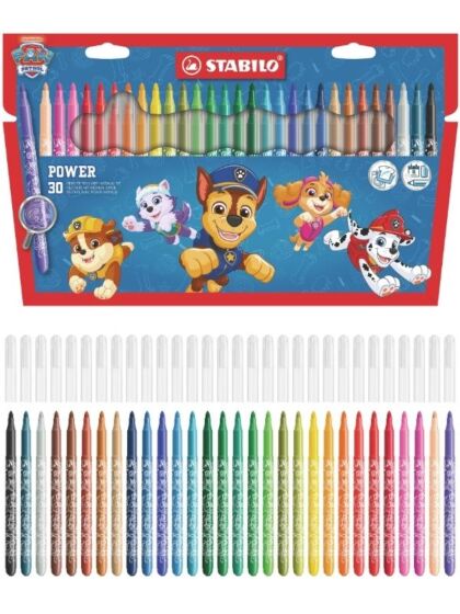 STABILO power PAW Patrol tuschpennor – 30 st.