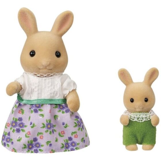 Sylvanian Families Wisteria Terrace 2-etagers hus med figurer og møbler