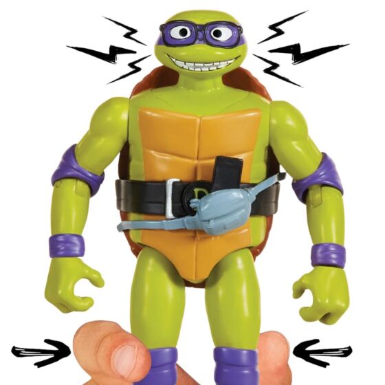 Turtles Donatello figur med tilbehør - 11 cm