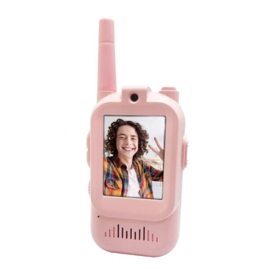 Walkie-talkies med kamera och skärm - 2 st