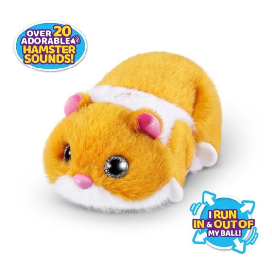 Zuru Pets Alive Hamster Mania - Interaktiv hamsterbamse med lyde