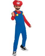 Nintendo Super Mario kostyme Medium - 7-8 år - Mario heldrakt med hatt 115799K-15L