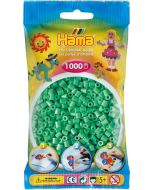 Hama Midi 1000 perler - lysegrøn 207-11