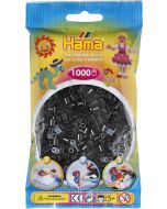 Hama Midi 1000 perler - sort 207-18