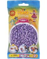 Hama Midi 1000 perler - pastel lilla 207-45