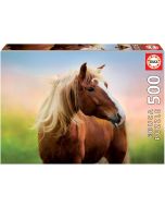 Educa Puslespill 500 brikker - Horse at Sunrise - hest 80-19000