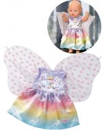 BABY Born Unicorn Fairy - kjole med vinger til dukke 43 cm 829301