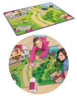 Schleich Horse Club legetæppe til børneværelset - 133x92 cm 42465