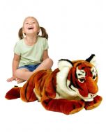 KeelToys tigerbamse 100 cm - perfekt å sitte på