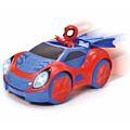 Spidey and His Amazing Friends RC Web Racer radiostyrd bil med ljus och fjärrkontroll
