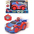 Spidey and His Amazing Friends RC Web Racer radiostyrd bil med ljus och fjärrkontroll
