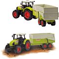 Dickie Toys Claas Ares traktor med tipphenger - 57 cm lang