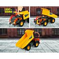 Majorette Volvo dumper lastebil med lys og lyd - 20 cm lang