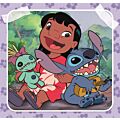 Clementoni Disney Stitch puslespill 3x48 brikker