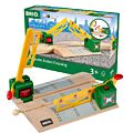 BRIO Magnetisk jernbaneoverskæring - 33750