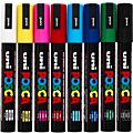 POSCA PC-5M Standard vannbaserte tusjer 1,8-2,5 mm