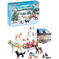 Playmobil Horses of Waterfall julekalender: Kanetur ved juletid 71345 