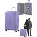 American Tourister Soundbox Spinner - expanderbar resväska 77 cm - lavendel