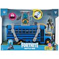 Fortnite Battle Bus leksakset med figur och ljusfunktion