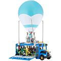 Fortnite Battle Bus leksakset med figur och ljusfunktion