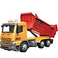 Radiostyrt dumper lastebil med lys i 1:12 skala - 32 cm lang