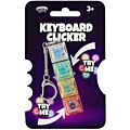 Amazing Cool Keyboard Clicker nyckelring med ljus
