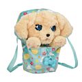 Baby Paws Labradorvalp kosebamse med smokk og veske - med lyd