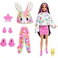 Barbie Cutie Reveal Bunny dukke med regnbuefarvet kaninkostume