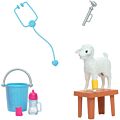 Barbie Karriärdocka – Bondgårdsveterinär med interaktivt lamm och tillbehör