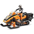Bruder Snøscooter med figur og tilbehør - 63101
